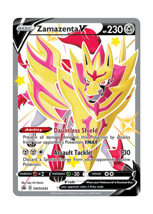 Zamazenta V (SWSH293/307) - SWSH Black Star Promos