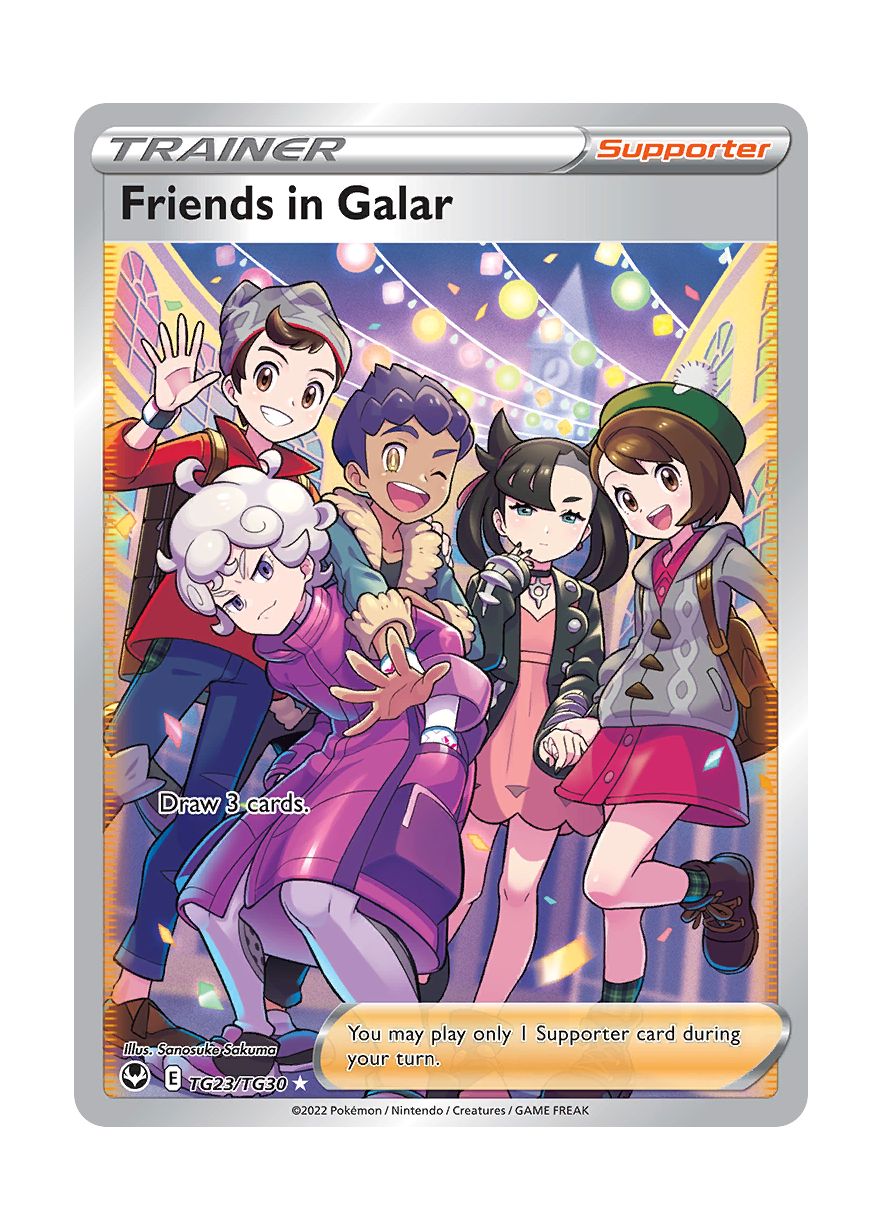 Friends in Galar (TG23/30) - Silver Tempest Trainer Gallery