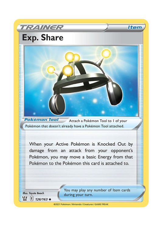 Exp. Share (126/163) - Battle Styles