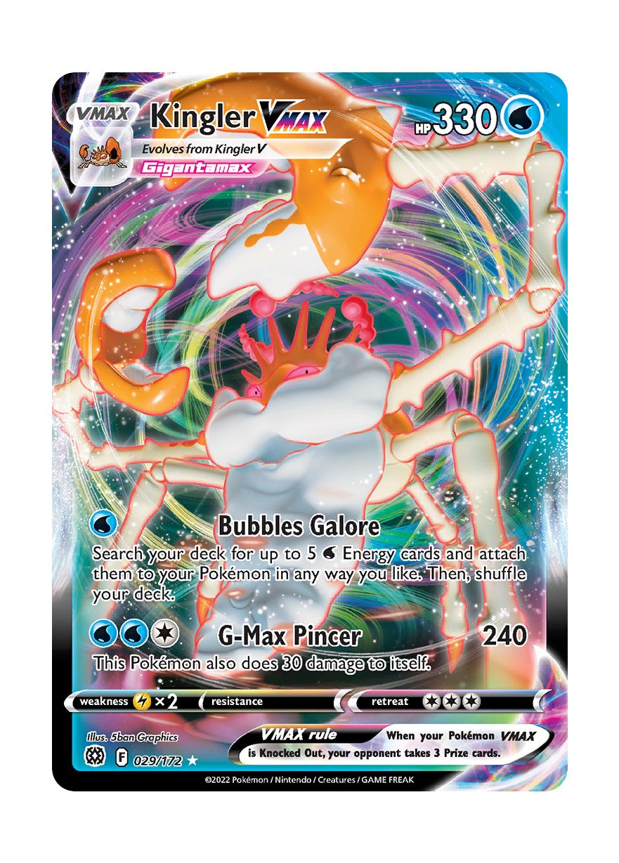Kingler VMAX (029/172) - Brilliant Stars