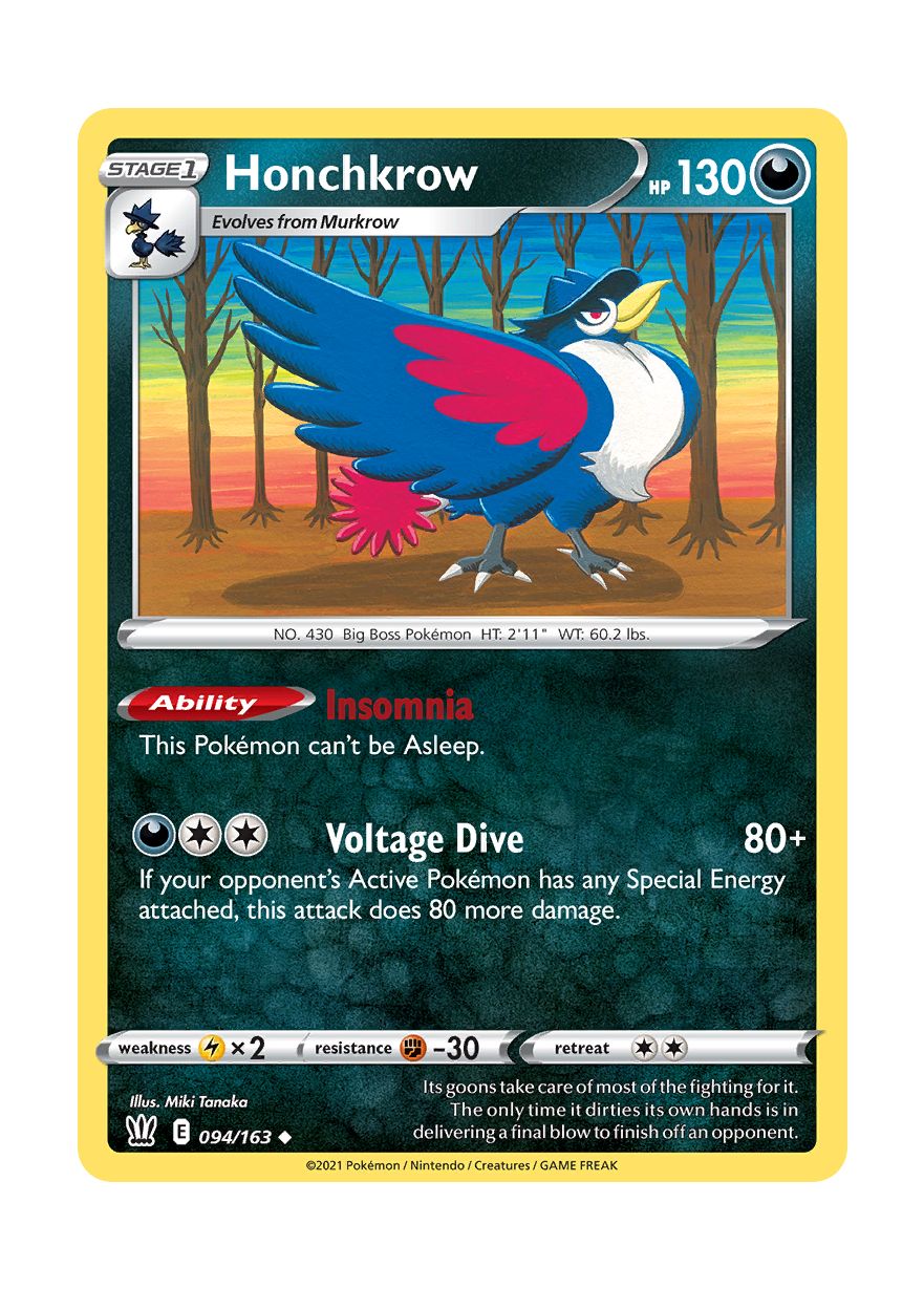 Honchkrow (094/163) - Battle Styles