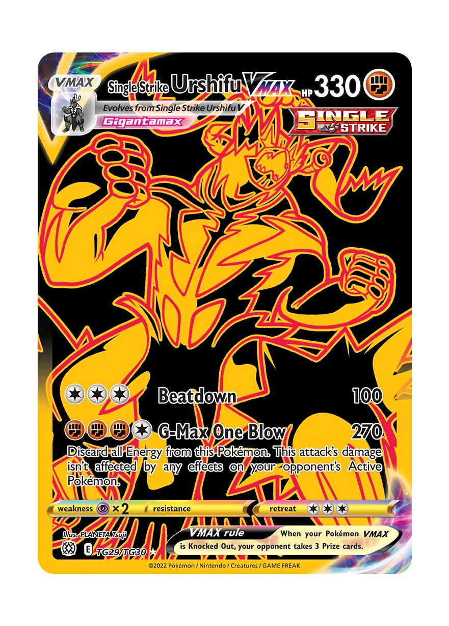 Single Strike Urshifu VMAX (TG29/30) - Brilliant Stars Trainer Gallery