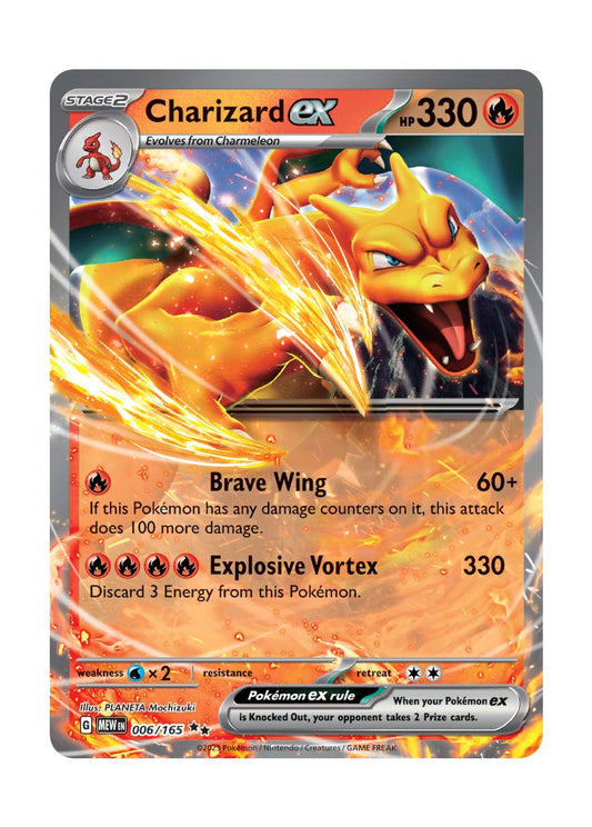 Charizard ex (6/165) - 151