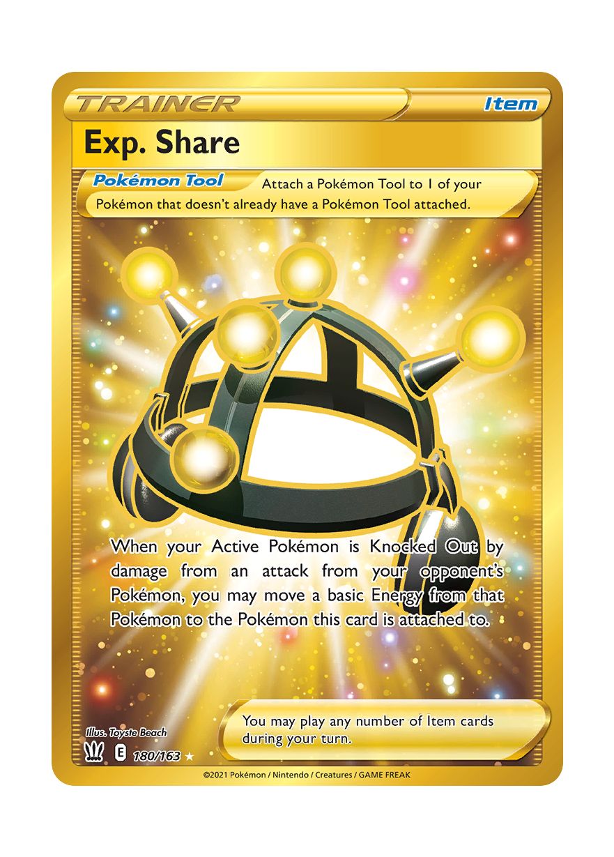 Exp. Share (180/163) - Battle Styles