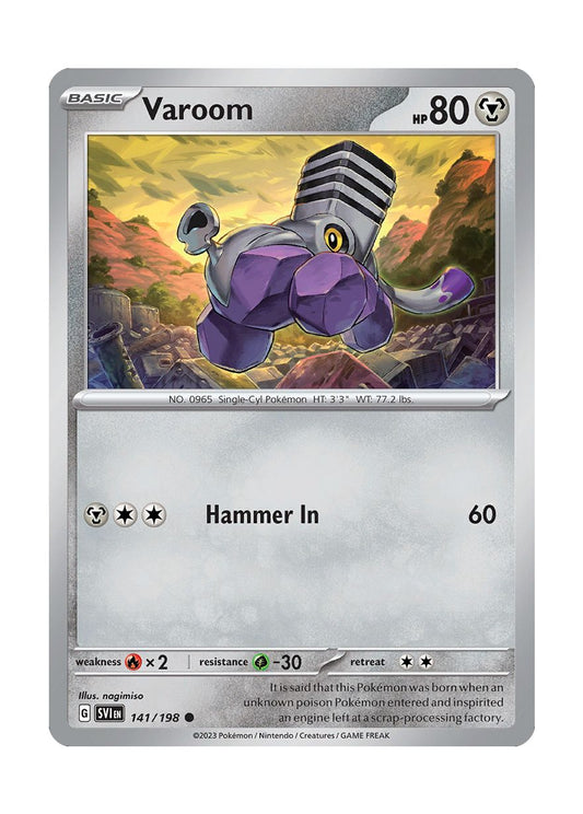 Varoom (141/198) - Scarlet & Violet