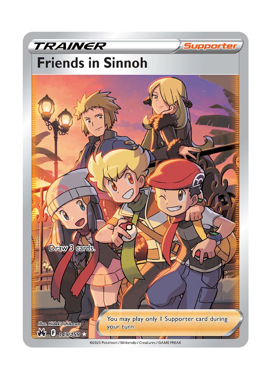 Friends in Sinnoh (149/159) - Crown Zenith