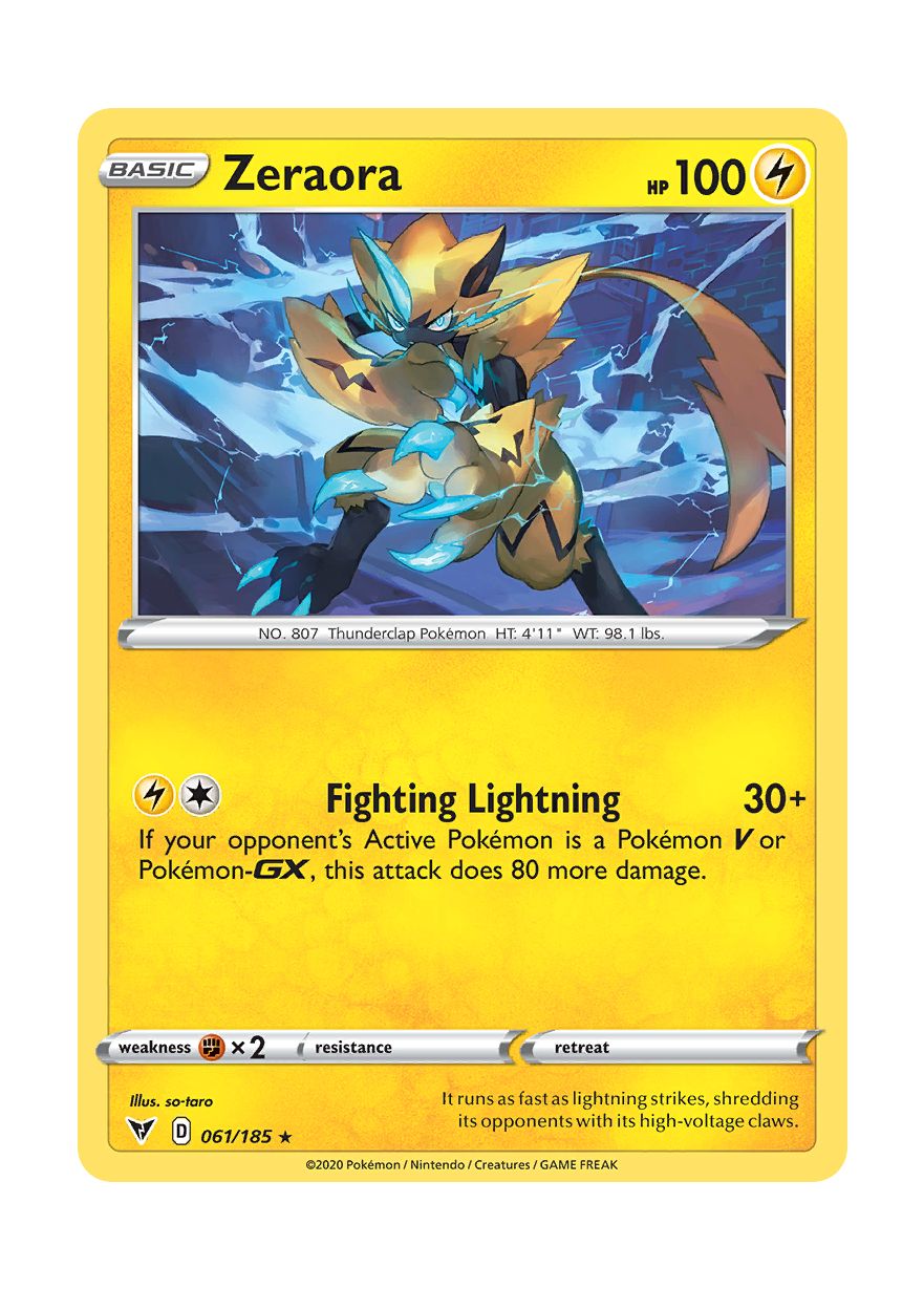 Zeraora (061/185) - Vivid Voltage