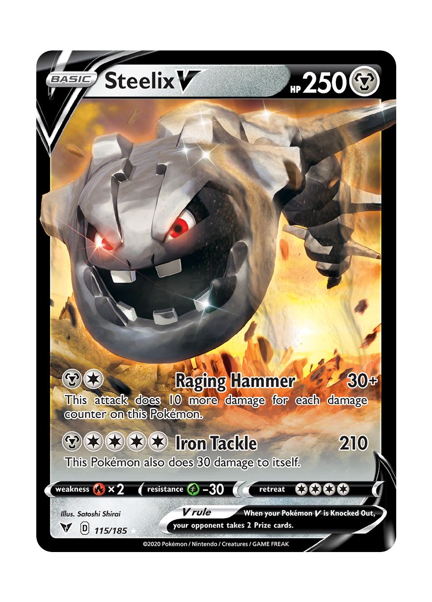 Steelix V (115/185) - Vivid Voltage