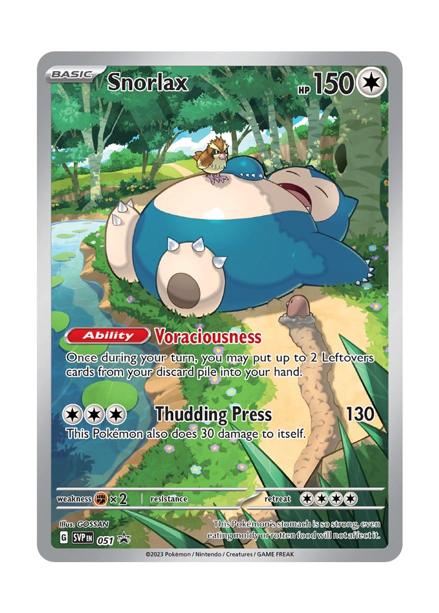 Snorlax (51/101) - Scarlet & Violet Black Star Promos