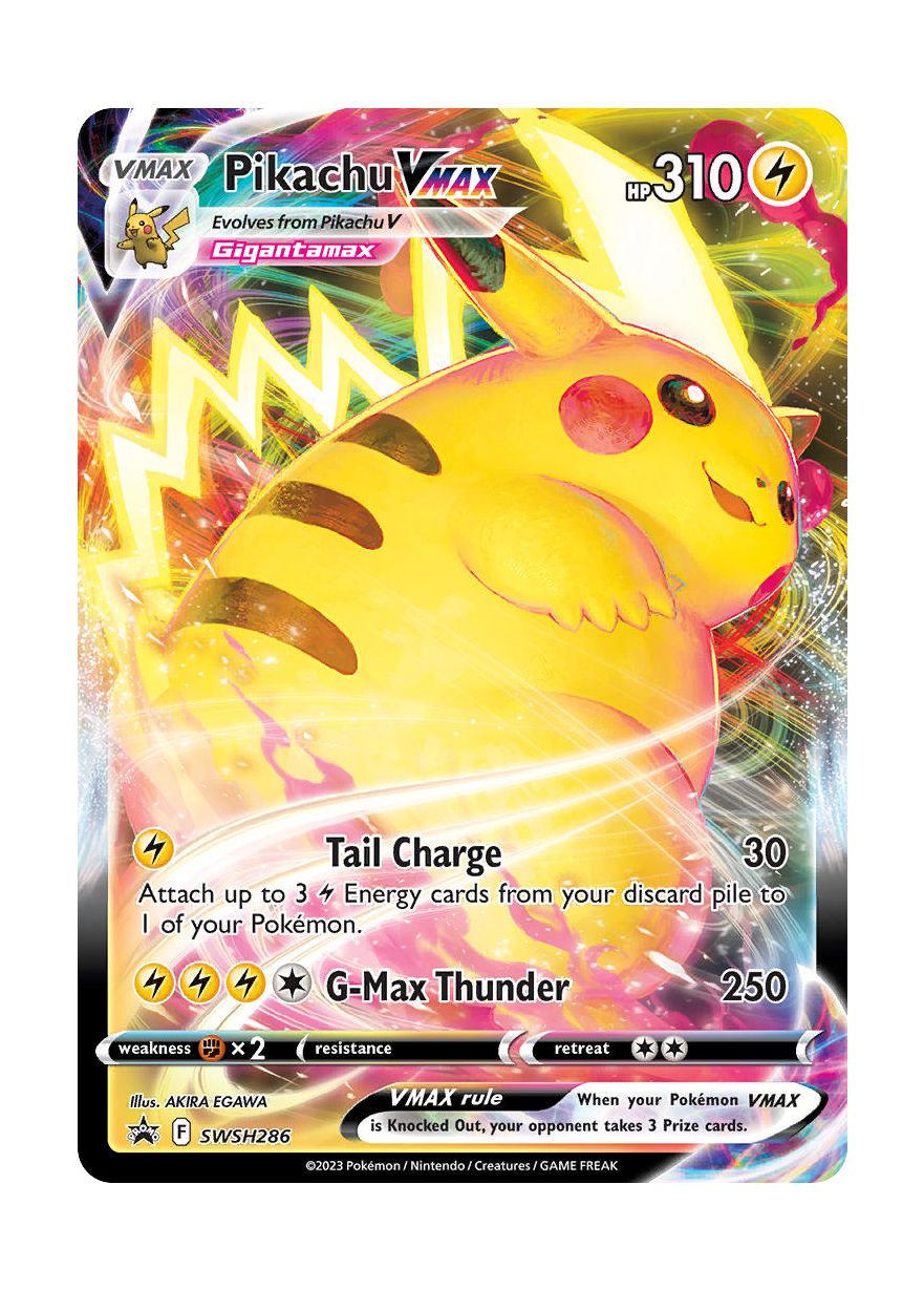 Pikachu VMAX (SWSH286/307) - SWSH Black Star Promos