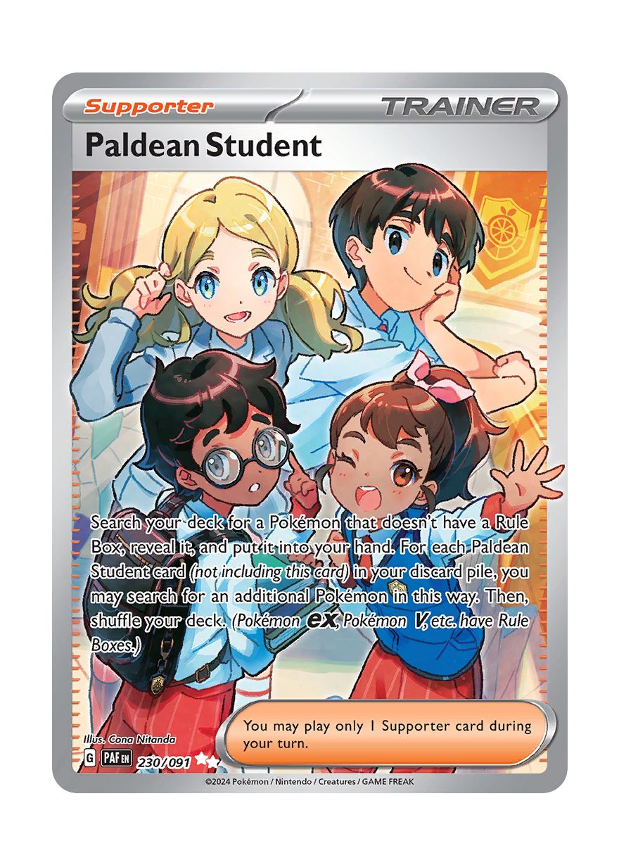 Paldean Student (230/91) - Paldean Fates