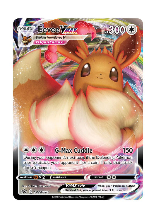 Eevee VMAX (SWSH087/307) - SWSH Black Star Promos