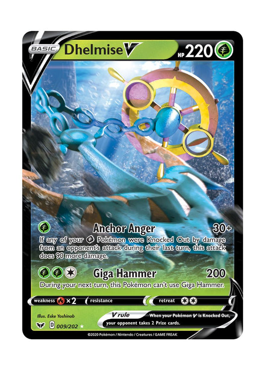 Dhelmise V (009/202) - Sword & Shield