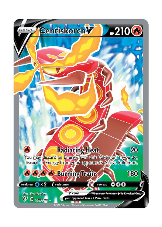 Centiskorch V (179/189) - Darkness Ablaze