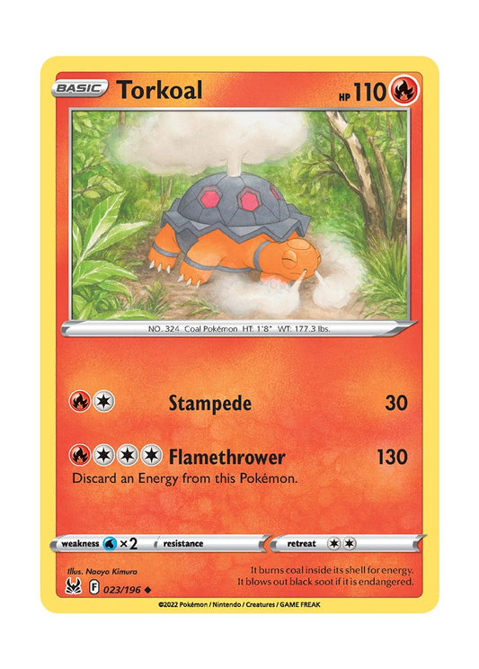 Torkoal (023/196) - Lost Origin