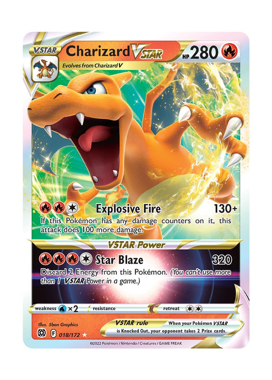 Charizard VSTAR (018/172) - Brilliant Stars