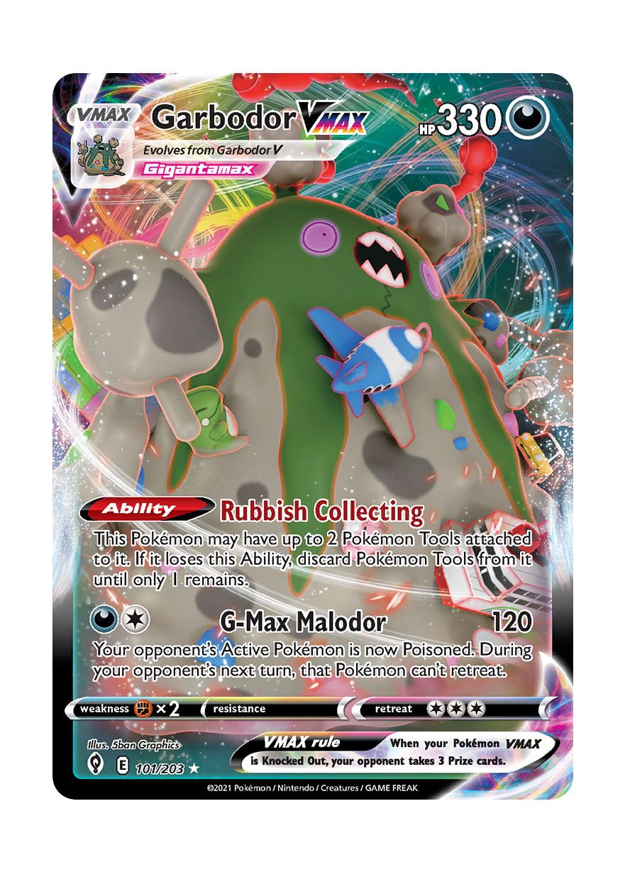 Garbodor VMAX (101/203) - Evolving Skies