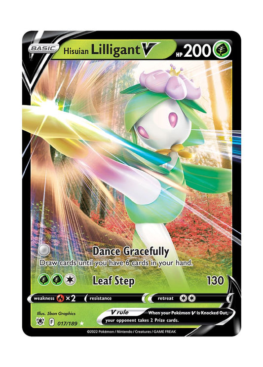 Hisuian Lilligant V (017/189) - Astral Radiance