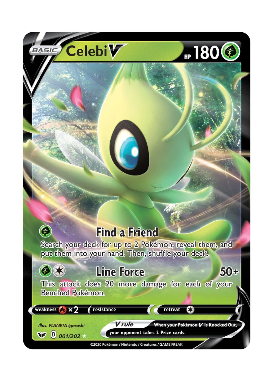Celebi V (001/202) - Sword & Shield