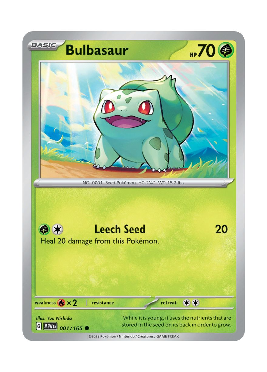 Bulbasaur (1/165) - 151