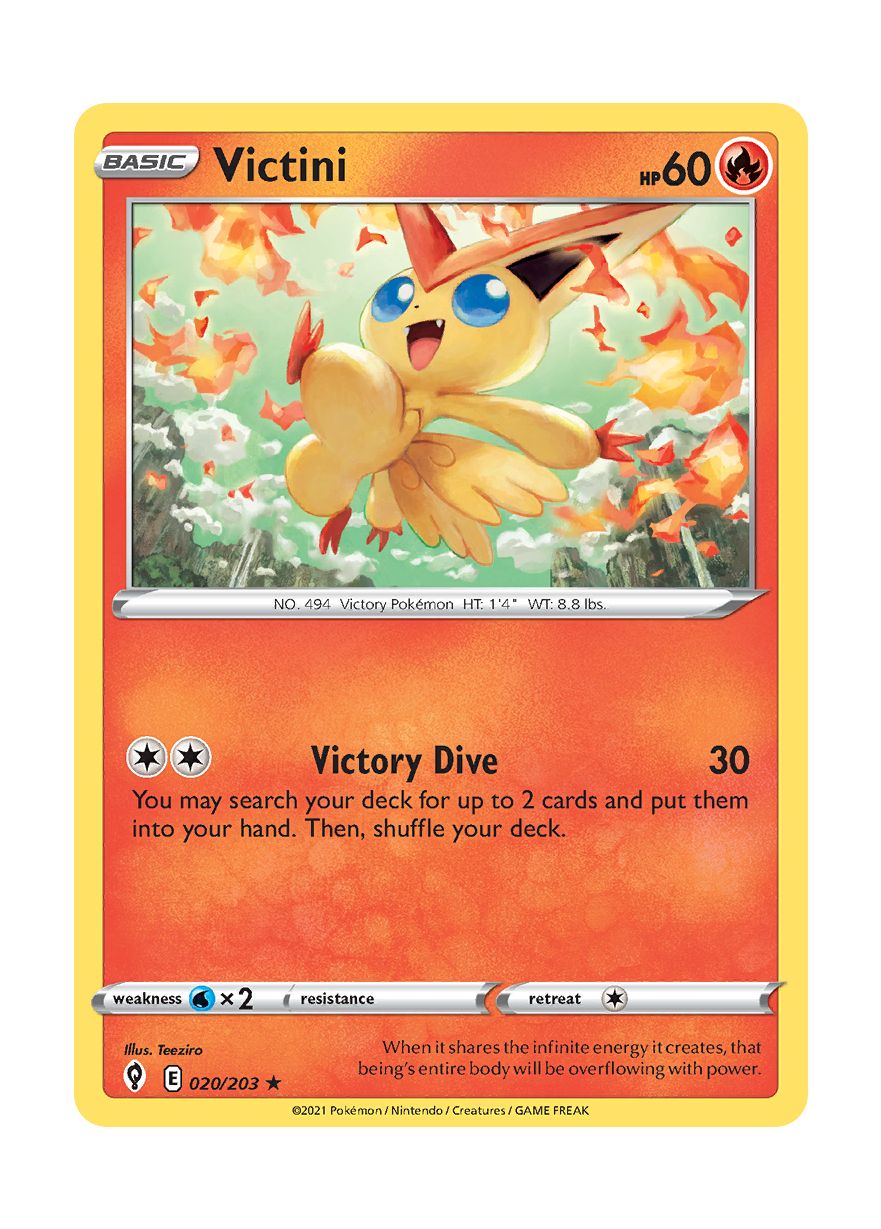 Victini (020/203) - Evolving Skies