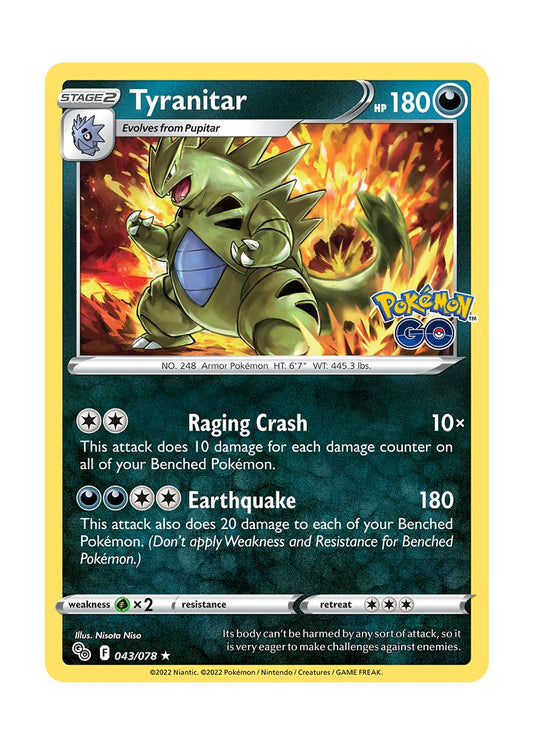 Tyranitar (043/78) - Pokémon GO