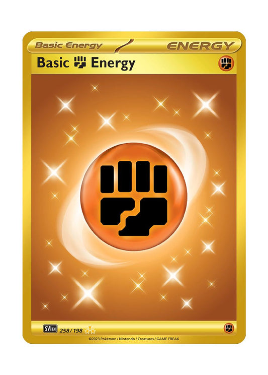 Basic Fighting Energy (258/198) - Scarlet & Violet