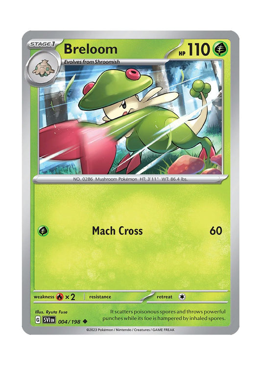 Breloom (4/198) - Scarlet & Violet