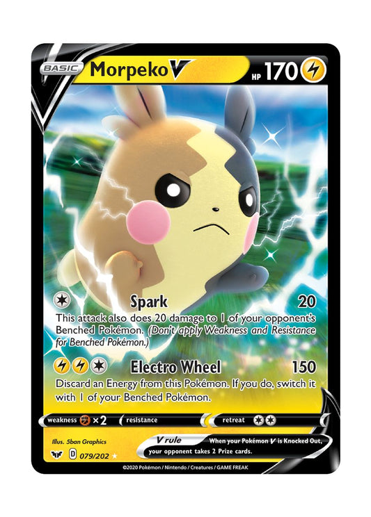 Morpeko V (079/202) - Sword & Shield