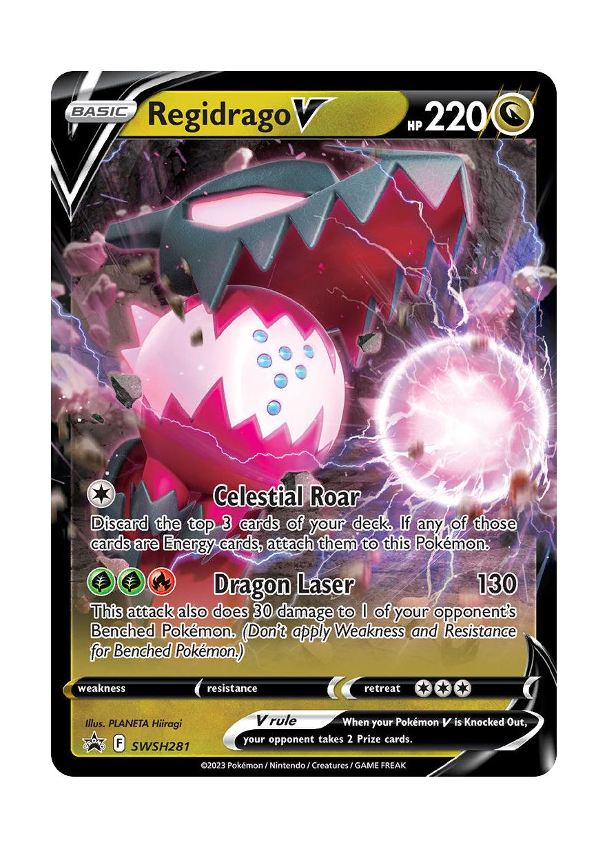 Regidrago V (SWSH281/307) - SWSH Black Star Promos