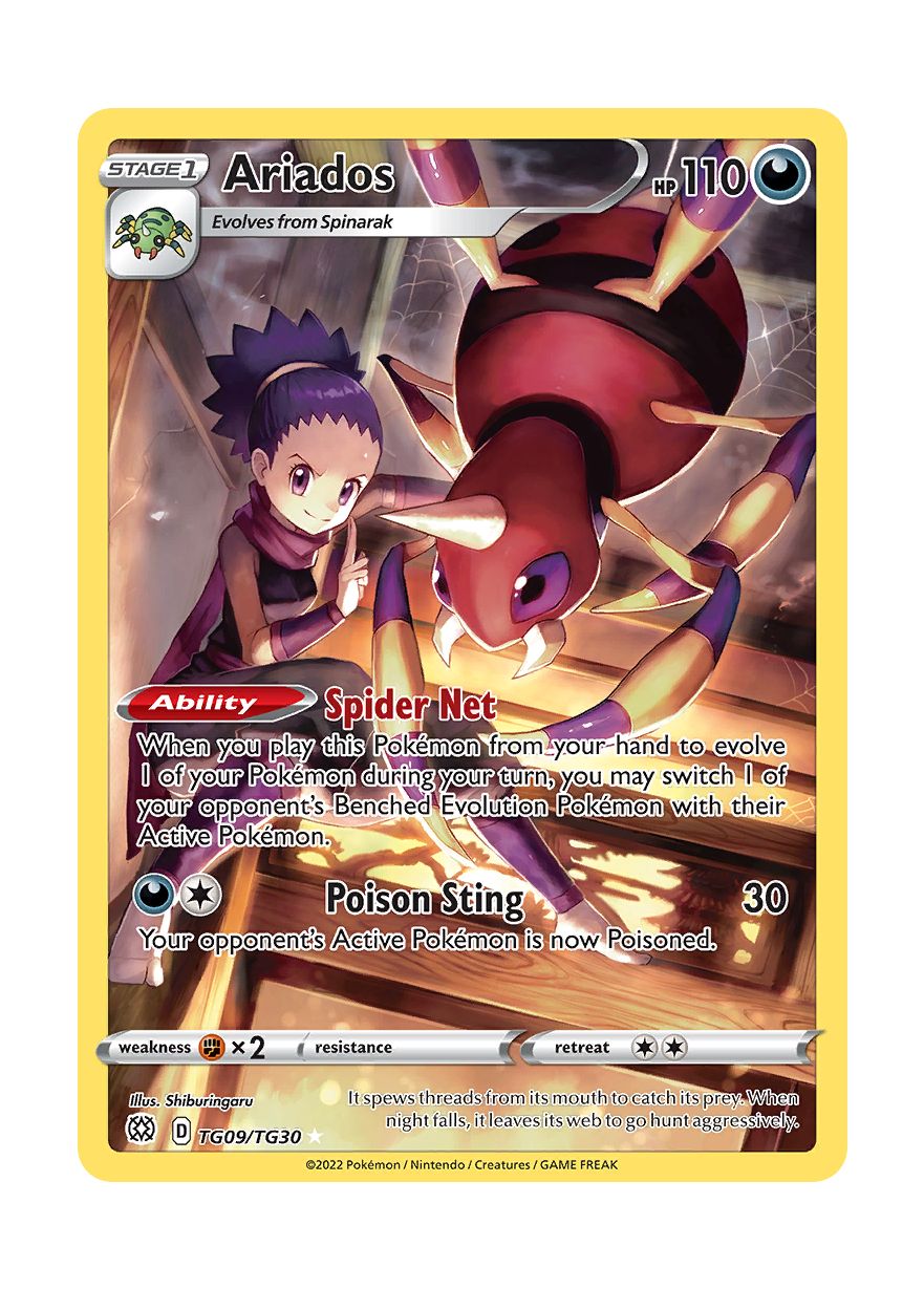 Ariados (TG09/30) - Brilliant Stars Trainer Gallery