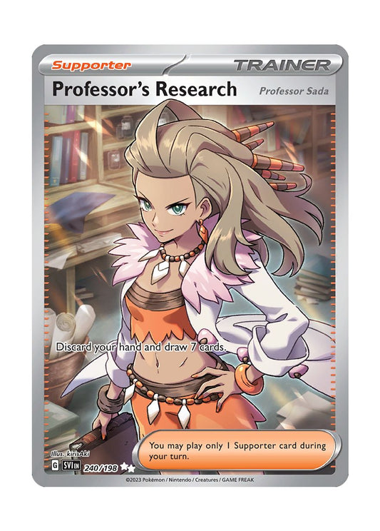 Professor's Research (Professor Sada) (240/198) - Scarlet & Violet