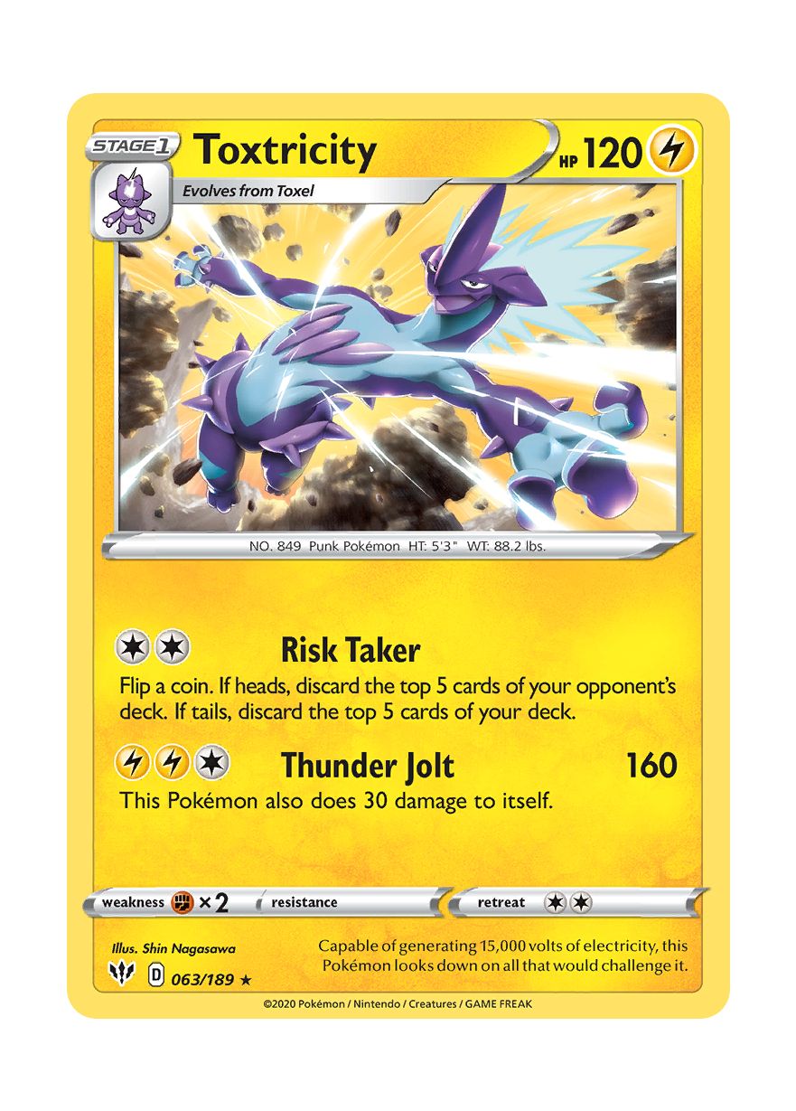 Toxtricity (063/189) - Darkness Ablaze