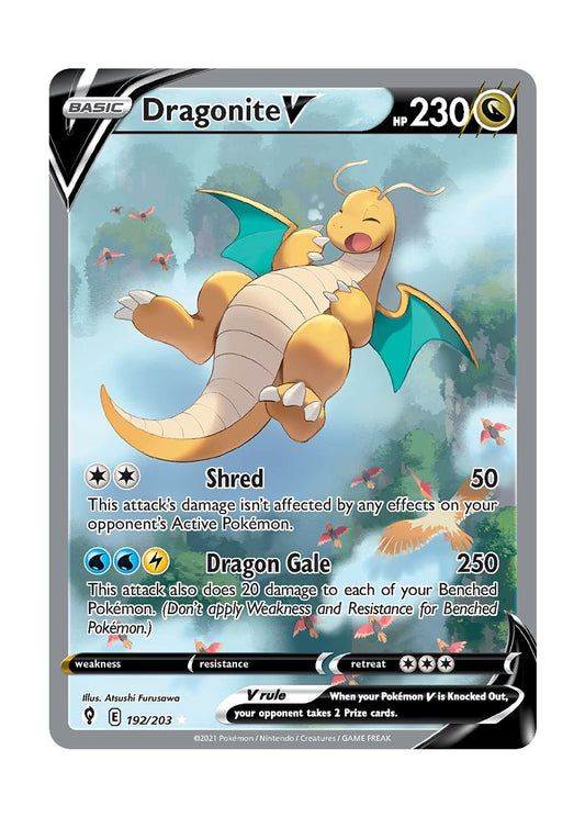 Dragonite V (192/203) - Evolving Skies