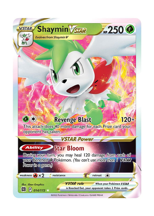 Shaymin VSTAR (014/172) - Brilliant Stars