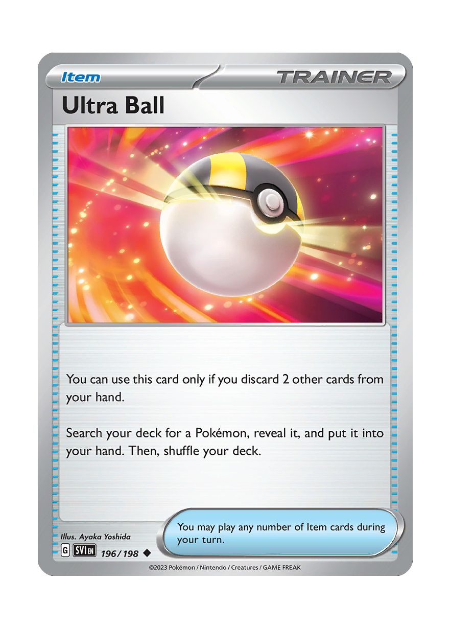 Ultra Ball (196/198) - Scarlet & Violet