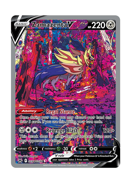 Zamazenta V (GG54/70) - Crown Zenith Galarian Gallery