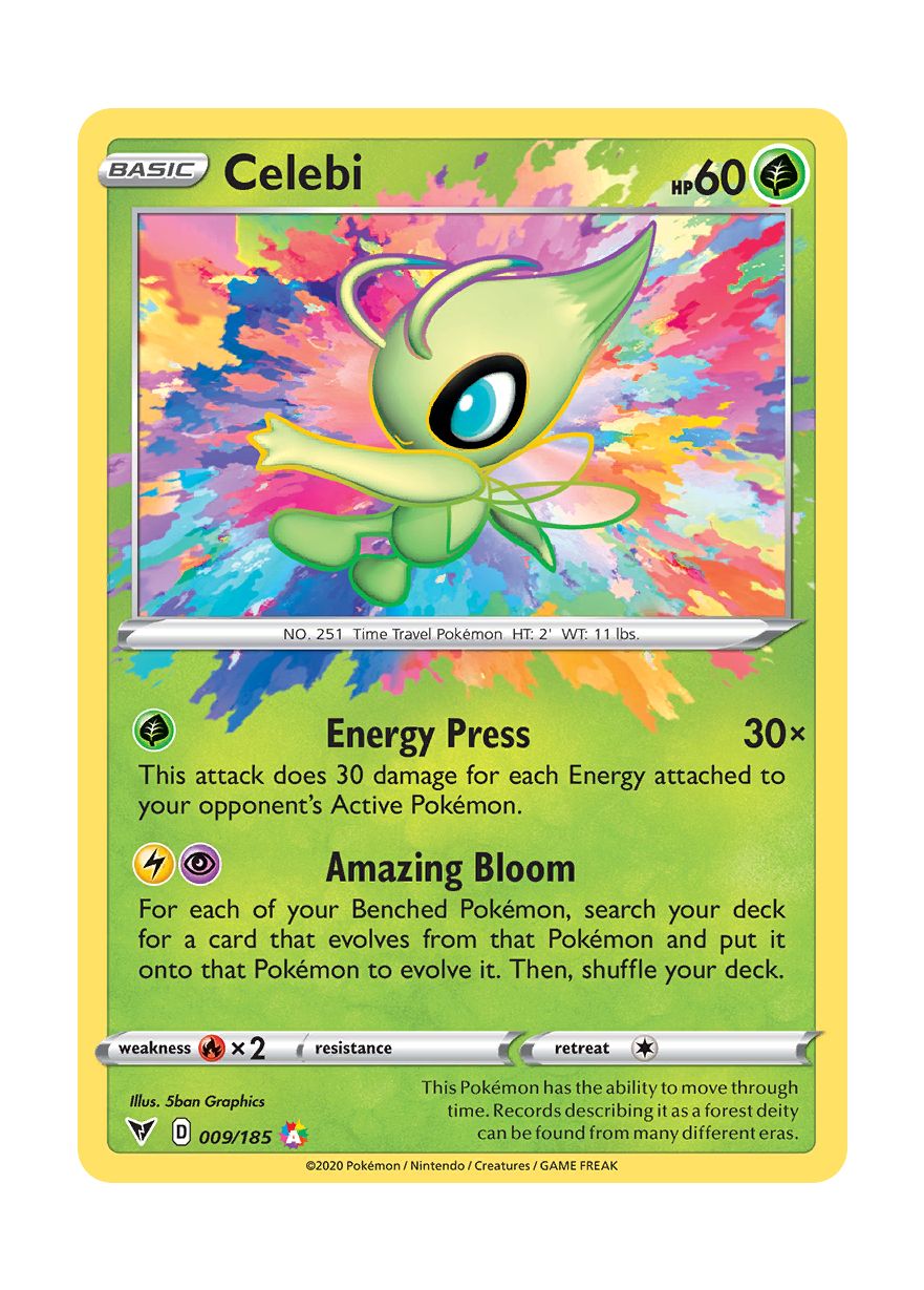 Celebi (009/185) - Vivid Voltage
