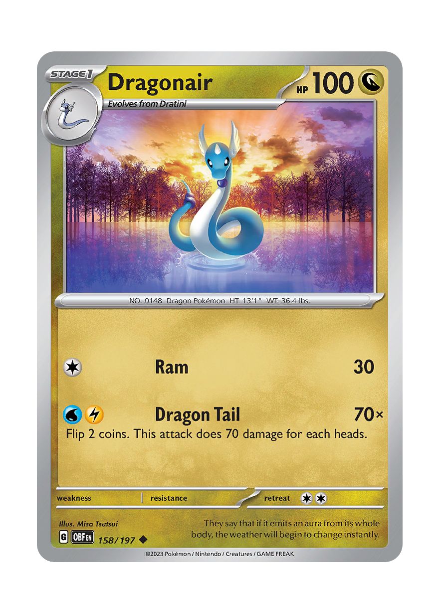 Dragonair (158/197) - Obsidian Flames