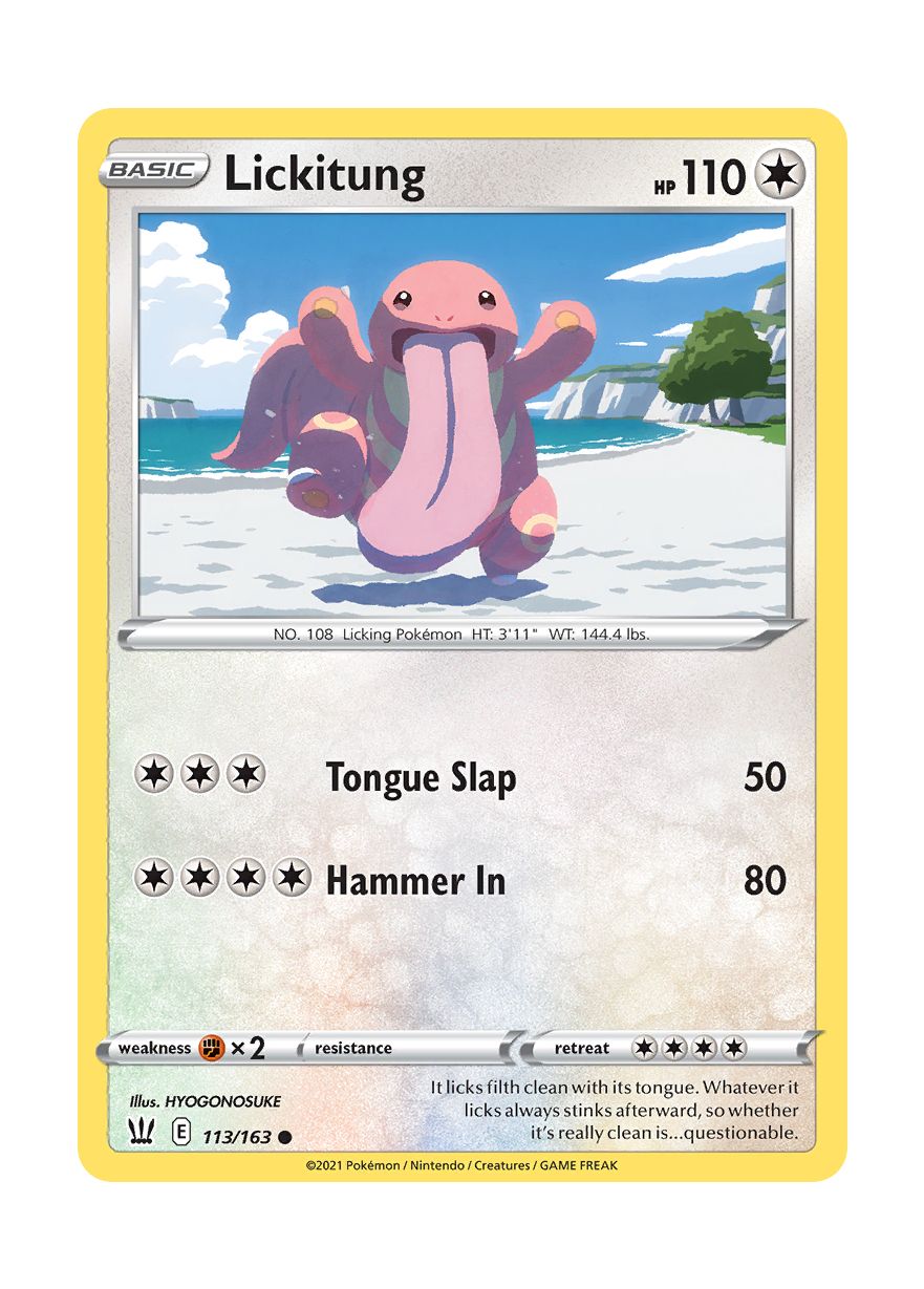 Lickitung (113/163) - Battle Styles