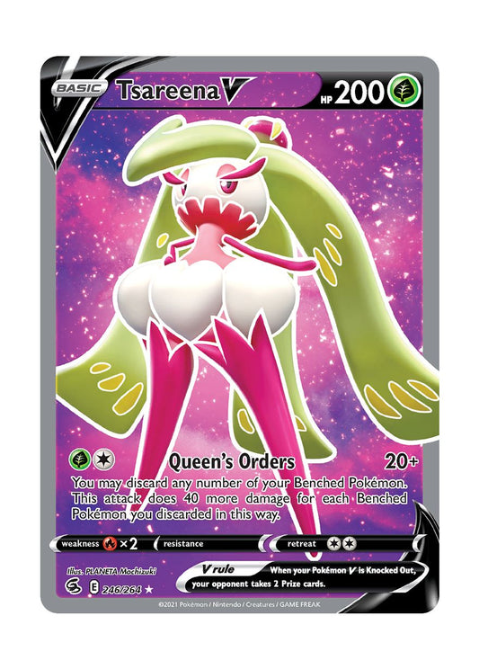 Tsareena V (246/264) - Fusion Strike