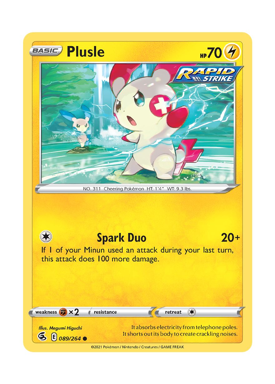 Plusle (089/264) - Fusion Strike