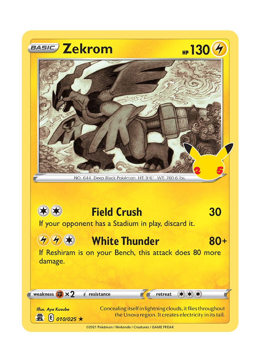 Zekrom (010/25) - Celebrations