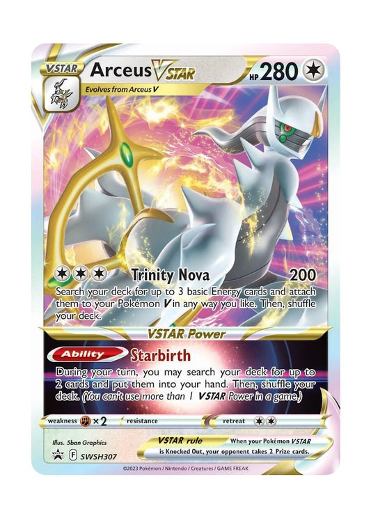 Arceus VSTAR (SWSH307/307) - SWSH Black Star Promos