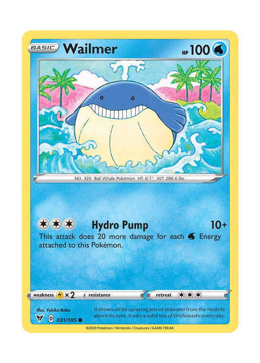 Wailmer (031/185) - Vivid Voltage