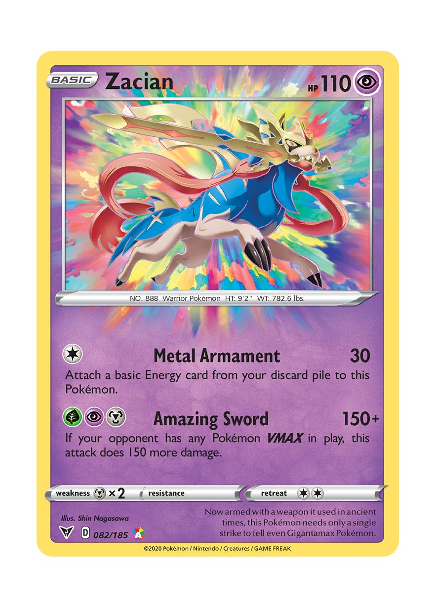 Zacian (082/185) - Vivid Voltage