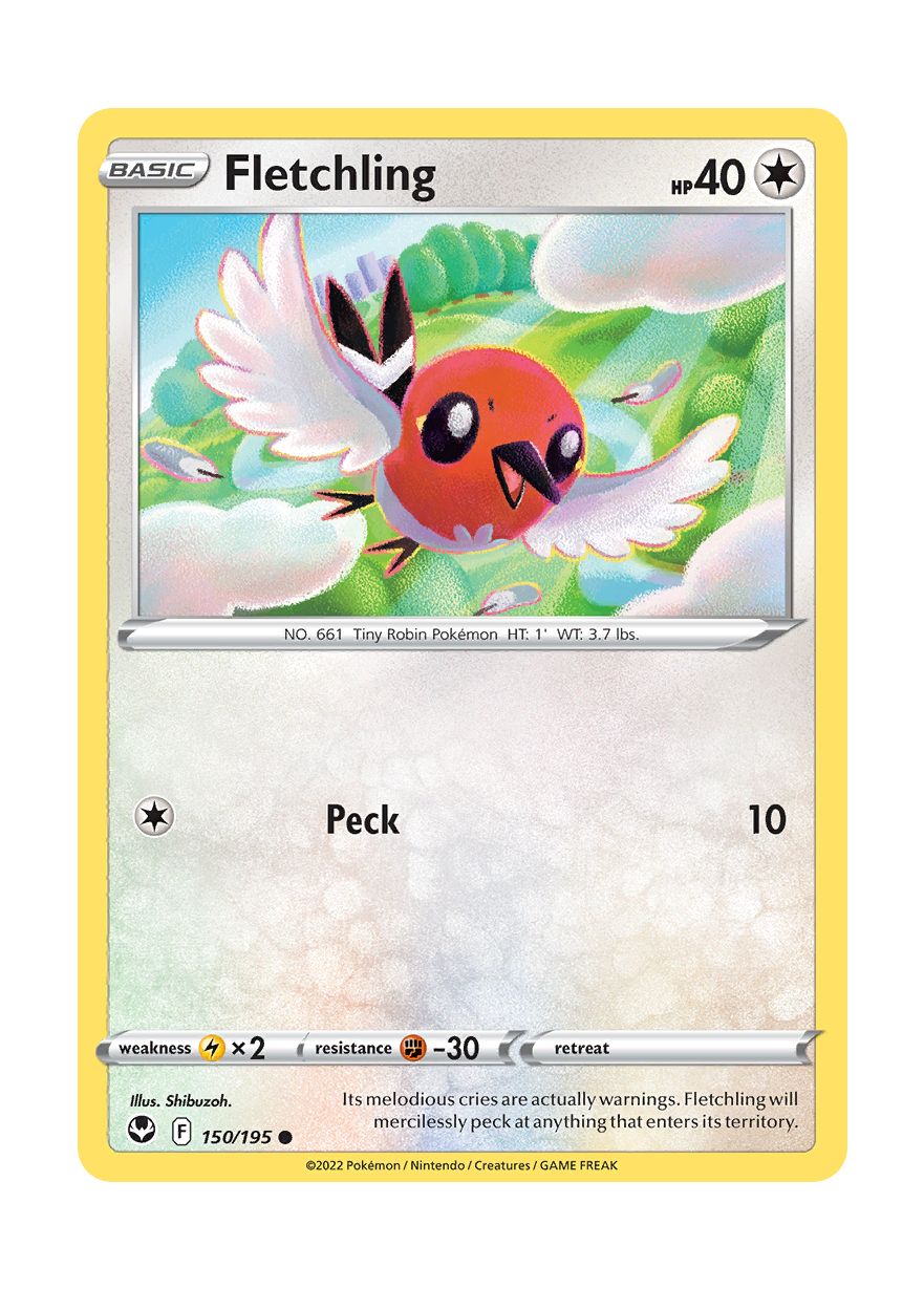 Fletchling (150/195) - Silver Tempest