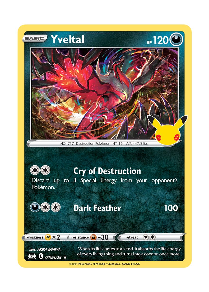 Yveltal (019/25) - Celebrations