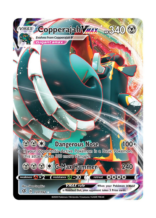 Copperajah VMAX (137/192) - Rebel Clash