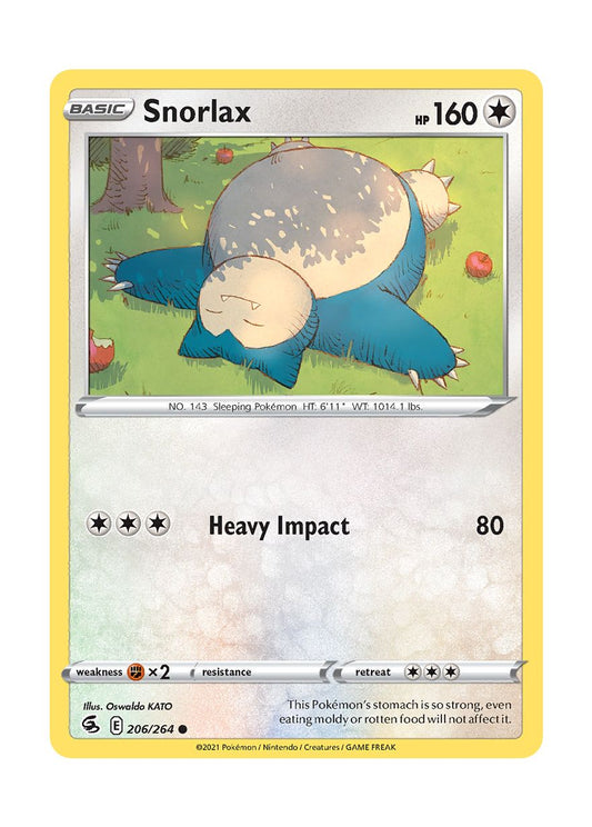 Snorlax (206/264) - Fusion Strike